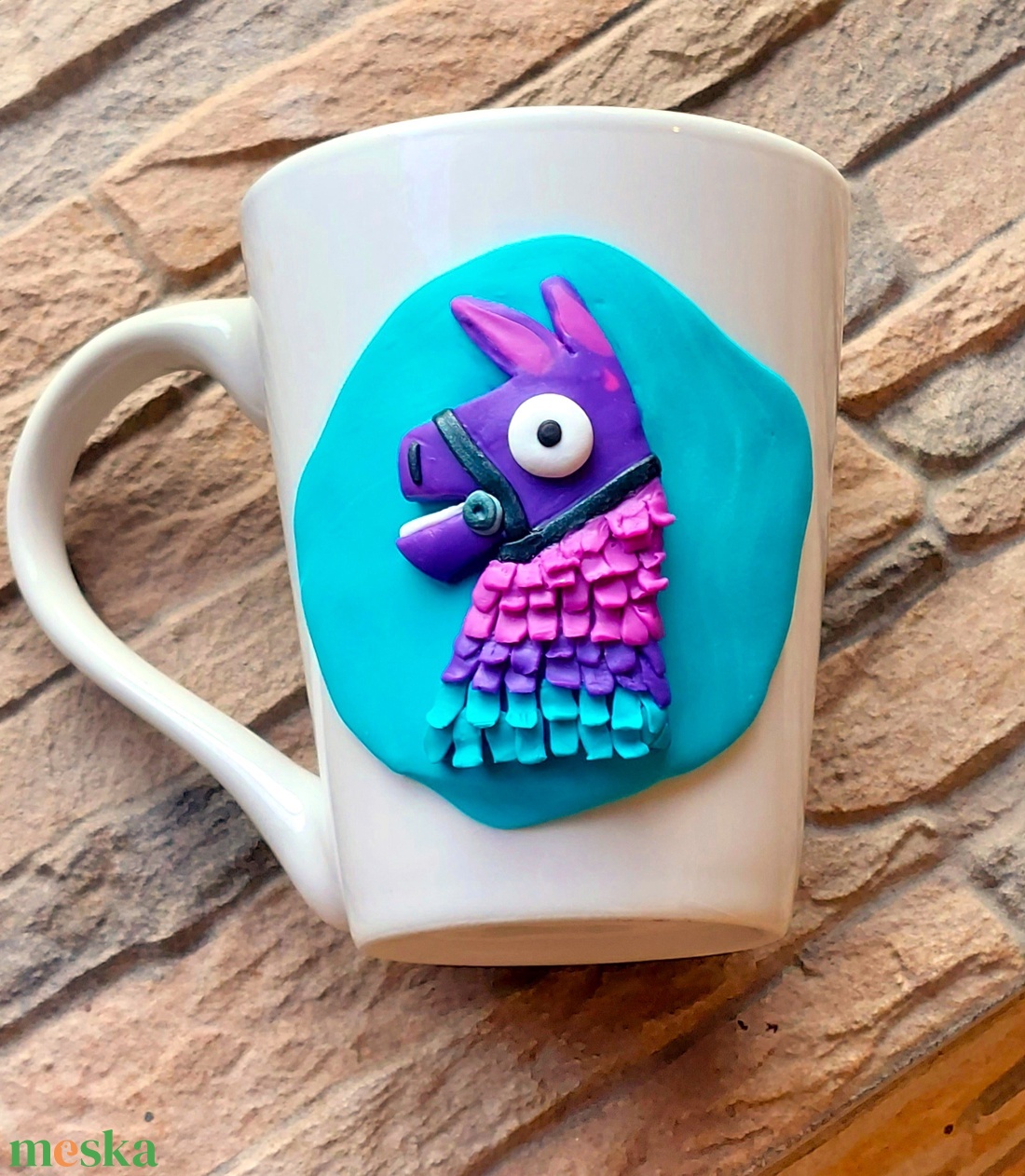Fortnite Llama - láma bögre - kézműves termék - otthon & életmód - konyhafelszerelés, tálalás - tálalás - bögre & csésze - Meska.hu Fortnite Llama - láma bögre - kézműves termék - otthon & életmód - konyhafelszerelés, tálalás - tálalás - bögre & csésze - Meska.hu