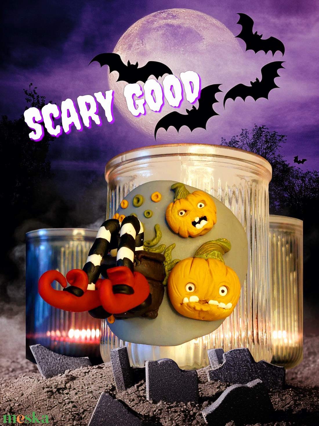 Boszi és a Tökök - HELLOWEEN mécses - kézműves termék - otthon & életmód - dekoráció - halloween - halloweeni dekoráció - Meska.hu Boszi és a Tökök - HELLOWEEN mécses - kézműves termék - otthon & életmód - dekoráció - halloween - halloweeni dekoráció - Meska.hu