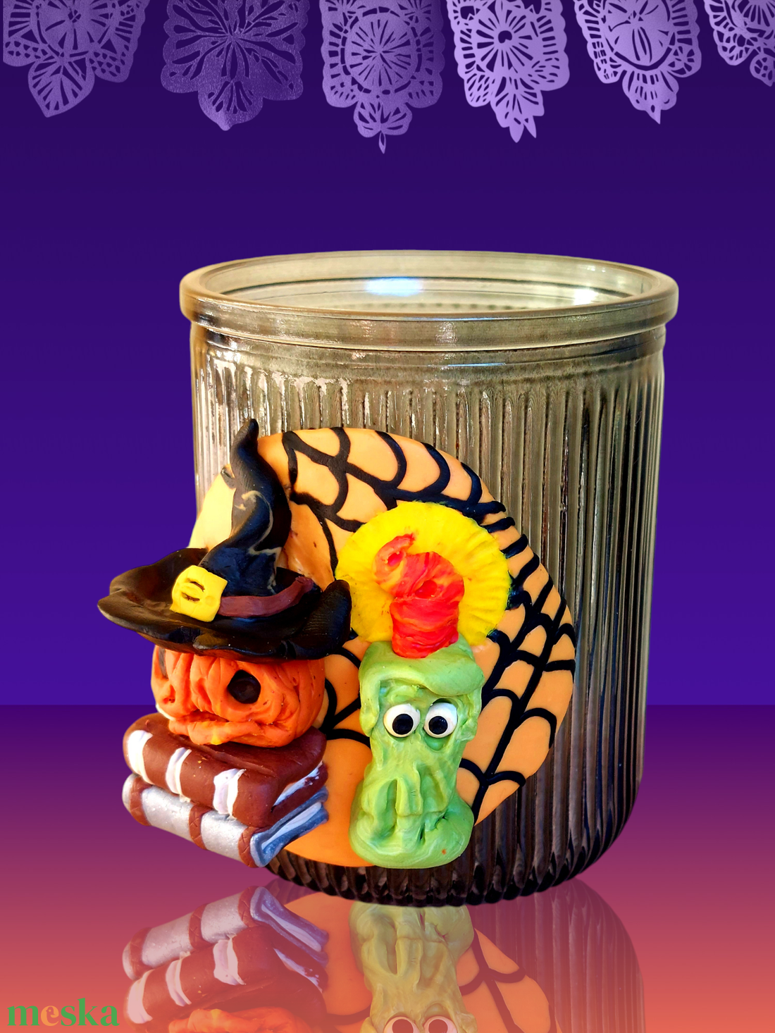 HELLOWEEN mécses - kézműves termék - otthon & életmód - dekoráció - halloween - halloweeni dekoráció - Meska.hu HELLOWEEN mécses - kézműves termék - otthon & életmód - dekoráció - halloween - halloweeni dekoráció - Meska.hu