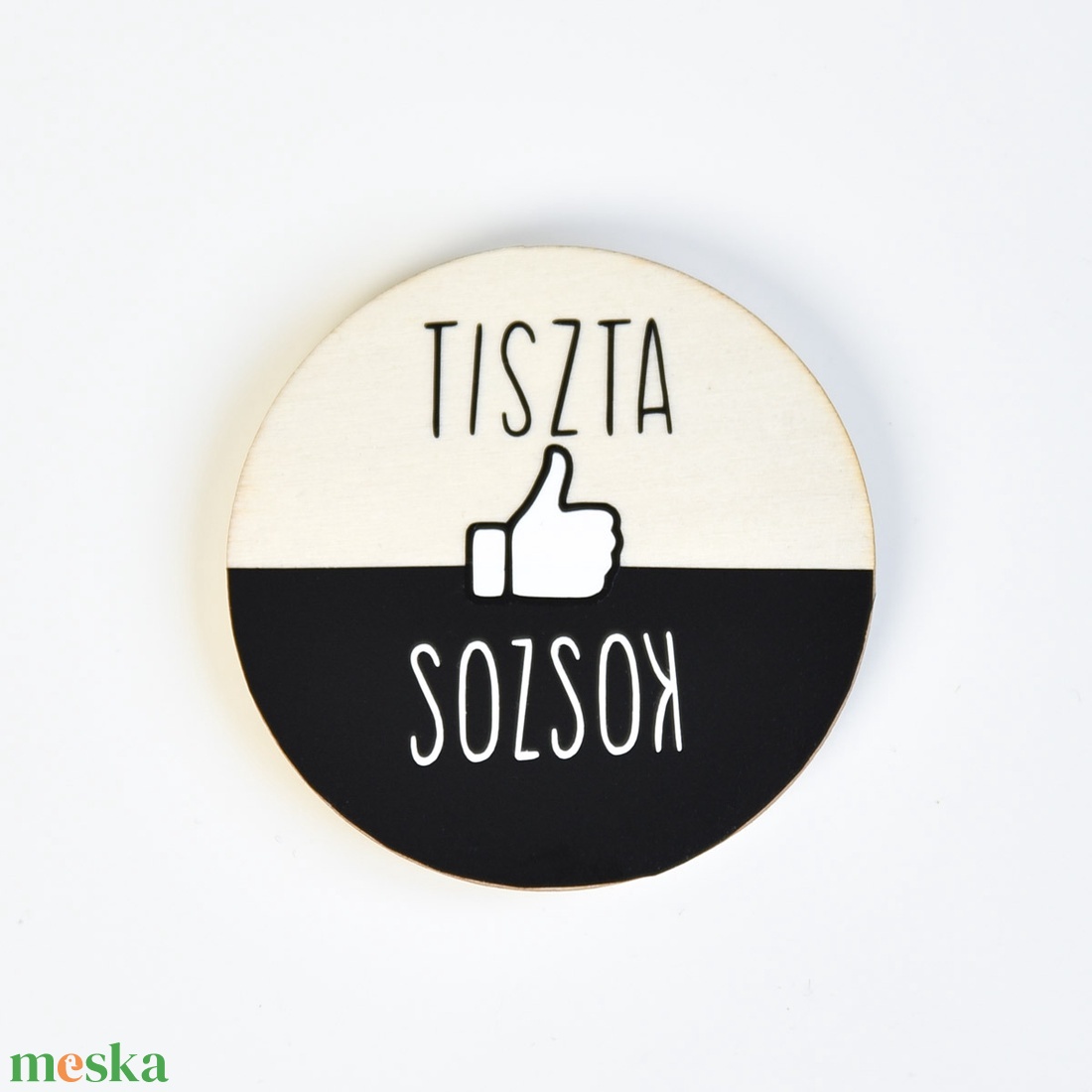 TISZTA / KOSZOS mosogatógép állapotjelző mágnes Like - otthon & életmód - konyhafelszerelés, tálalás - konyhai dekoráció - hűtőmágnes - Meska.hu TISZTA / KOSZOS mosogatógép állapotjelző mágnes Like - otthon & életmód - konyhafelszerelés, tálalás - konyhai dekoráció - hűtőmágnes - Meska.hu