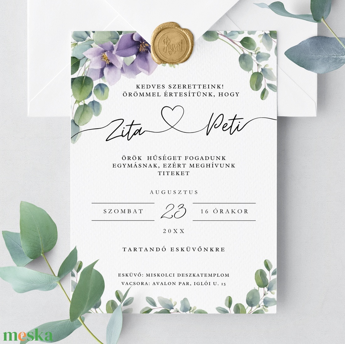 Lila virágos Esküvői Meghívó, Zöldellő Elegancia - Tökéletes Esküvői Meghívó a Természet Szépségével lila1 - esküvő - meghívó & kártya - meghívó - Meska.hu Lila virágos Esküvői Meghívó, Zöldellő Elegancia - Tökéletes Esküvői Meghívó a Természet Szépségével lila1 - esküvő - meghívó & kártya - meghívó - Meska.hu