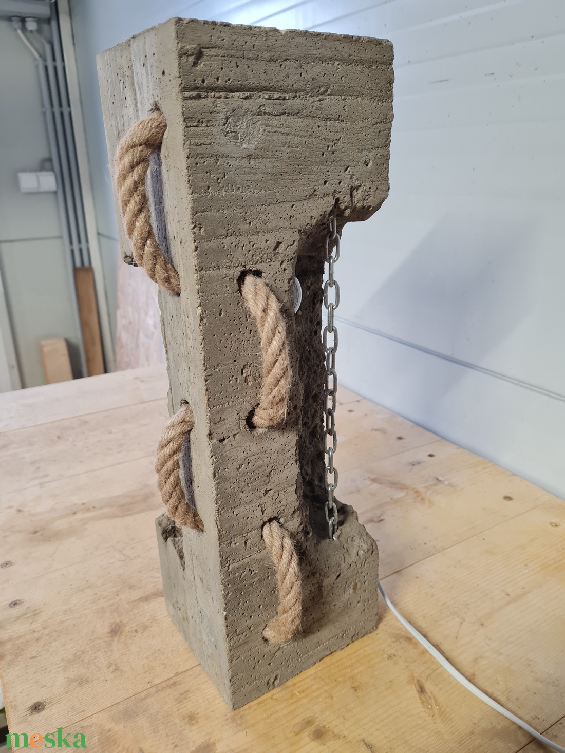 Beton lámpa 235 - diy (csináld magad) - egységcsomag - Meska.hu Beton lámpa 235 - diy (csináld magad) - egységcsomag - Meska.hu