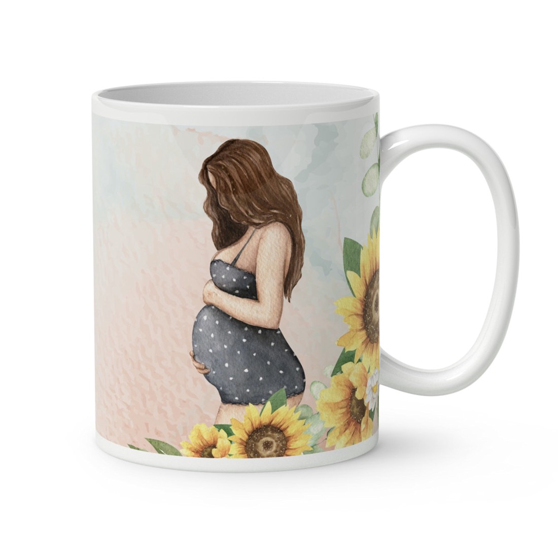 Kérd a neveddel - Nyári Kismama mintás bögre - otthon & életmód - konyhafelszerelés, tálalás - tálalás - bögre & csésze - Meska.hu