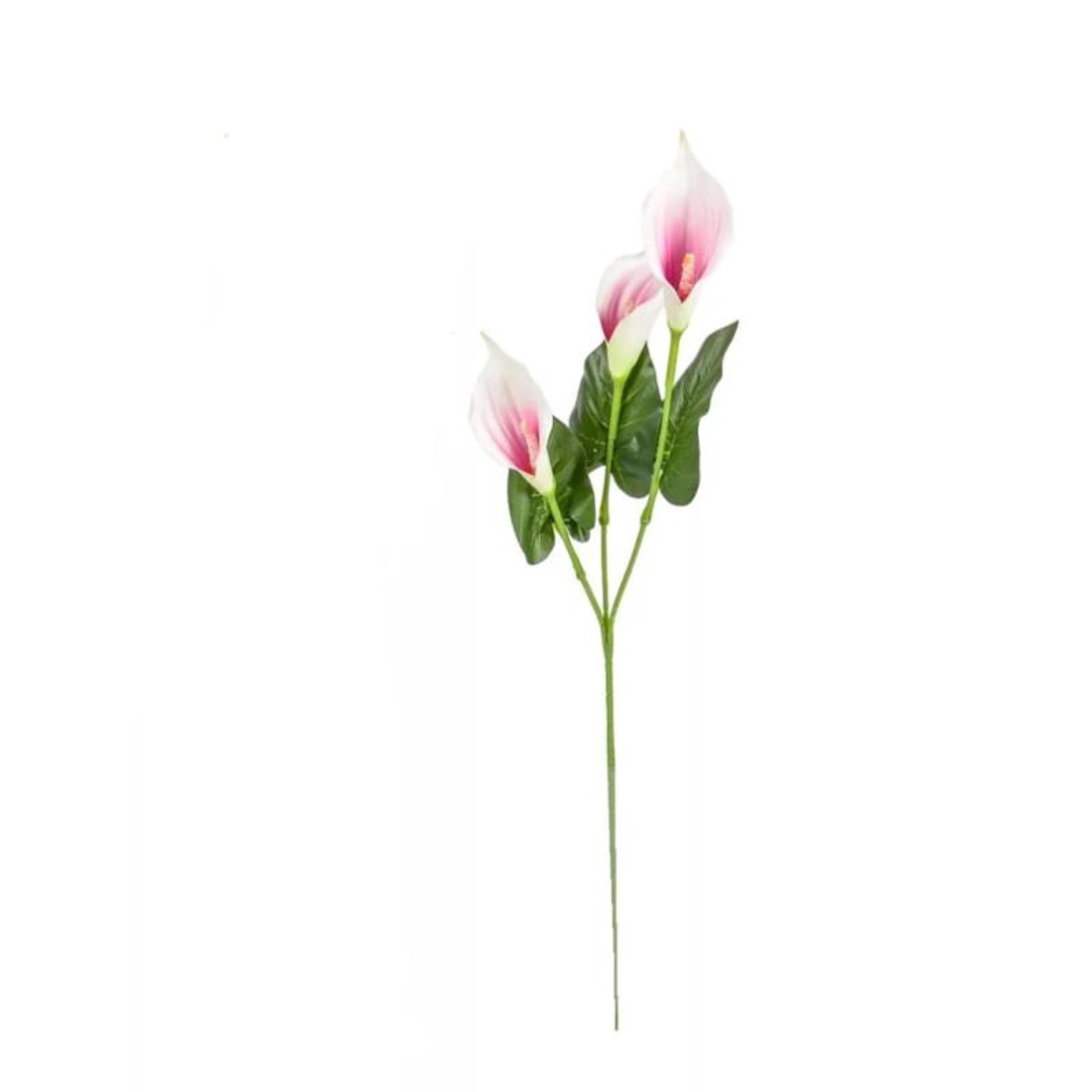 3 ágú polifoam kála - fehér-pink - kellékek & szerszámok - dekorációs kellékek - virágfej - Meska.hu