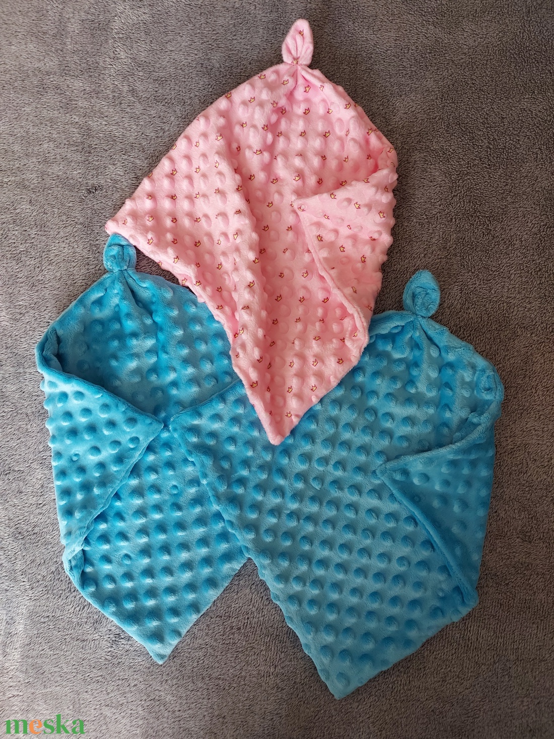 Minky szundikendő - baba - mama - baba játékok - szundikendő, alvóka - Meska.hu