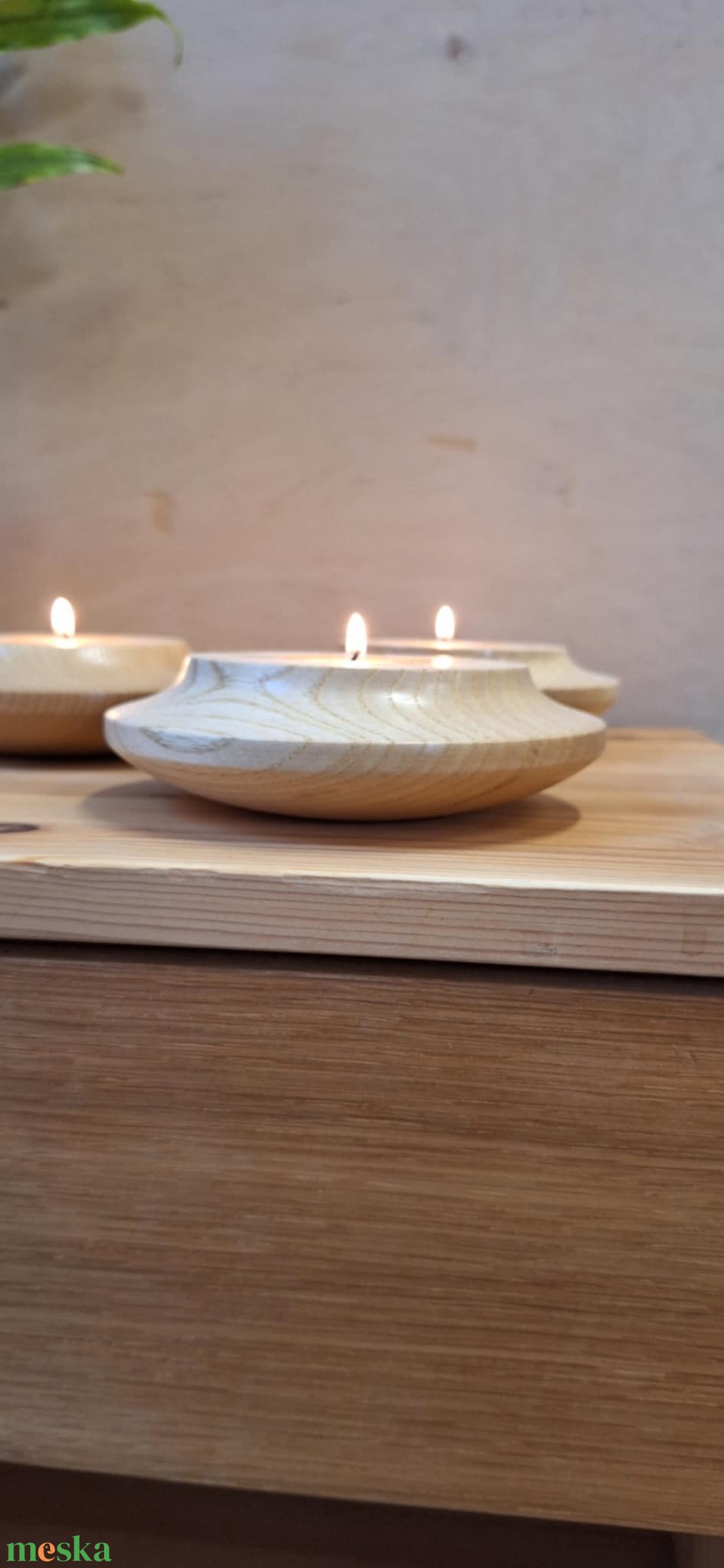 Kőrisfa esztergált mécsestartó 3 db-os szett  - otthon & életmód - gyertya, illat, aroma - mécses és mécsestartó - Meska.hu Kőrisfa esztergált mécsestartó 3 db-os szett  - otthon & életmód - gyertya, illat, aroma - mécses és mécsestartó - Meska.hu