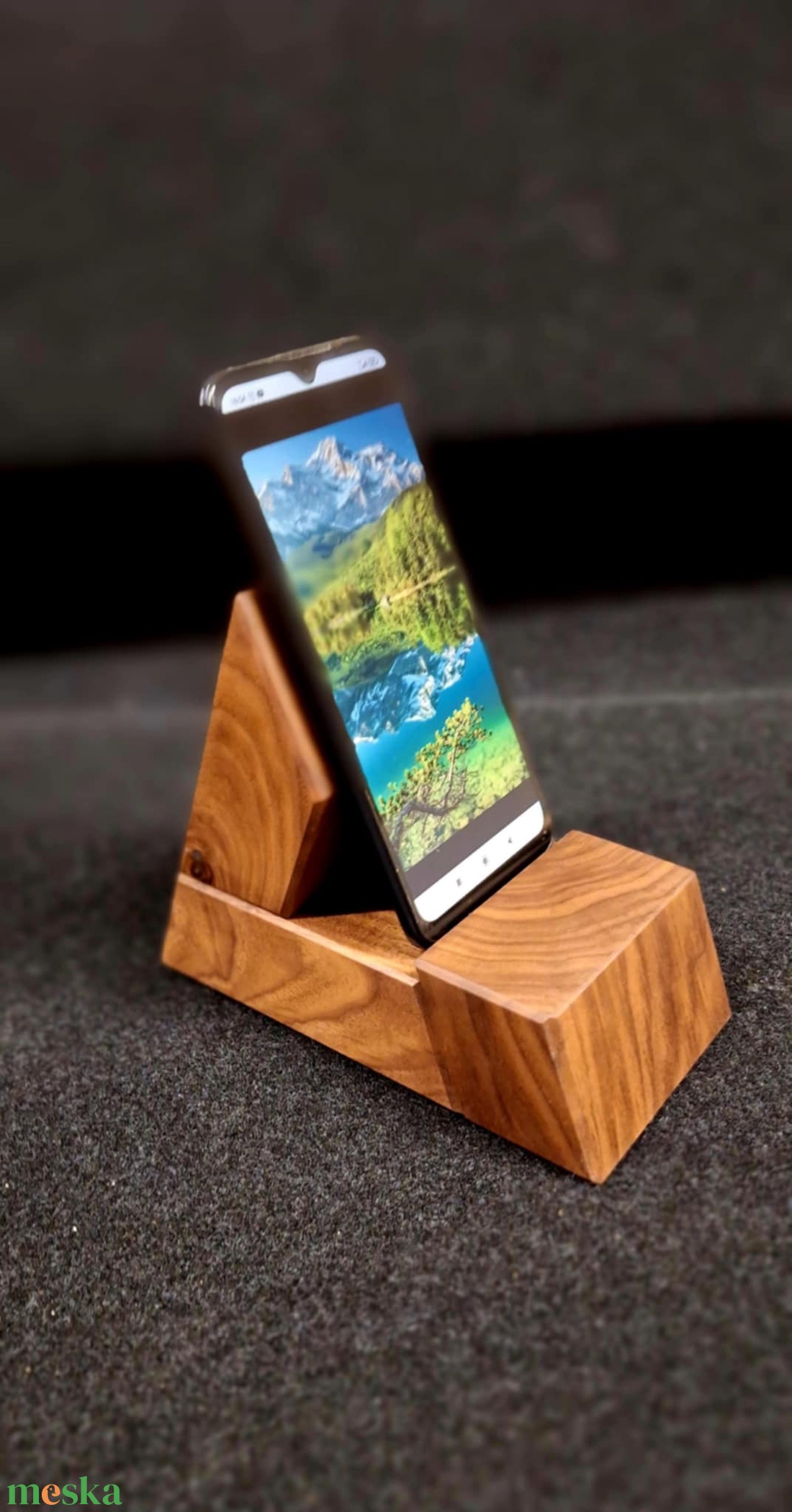 Dió  telefontartó  - táska & tok - pénztárca & más tok - telefontok - Meska.hu