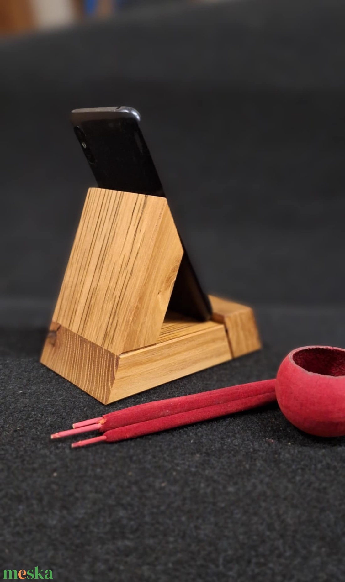 Akác telefontartó  - táska & tok - pénztárca & más tok - telefontok - Meska.hu