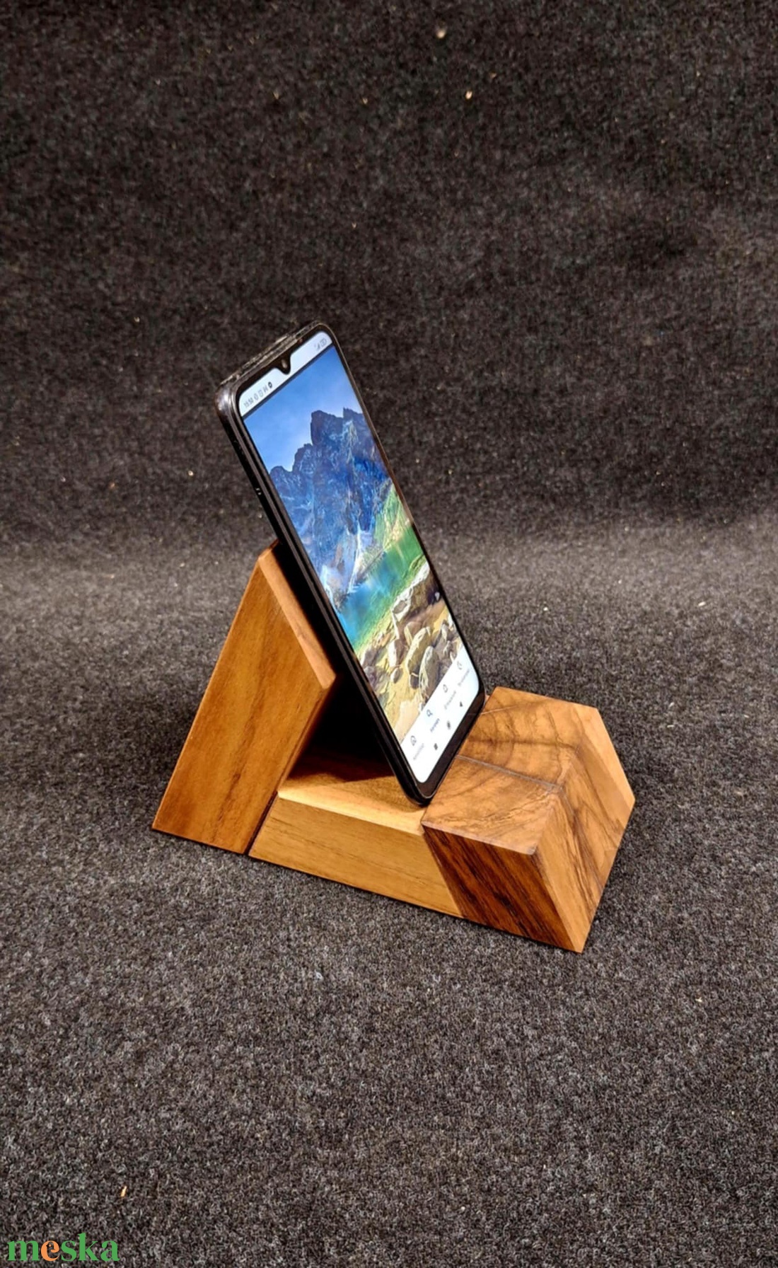 Dió  telefontartó vastag - táska & tok - pénztárca & más tok - telefontok - Meska.hu