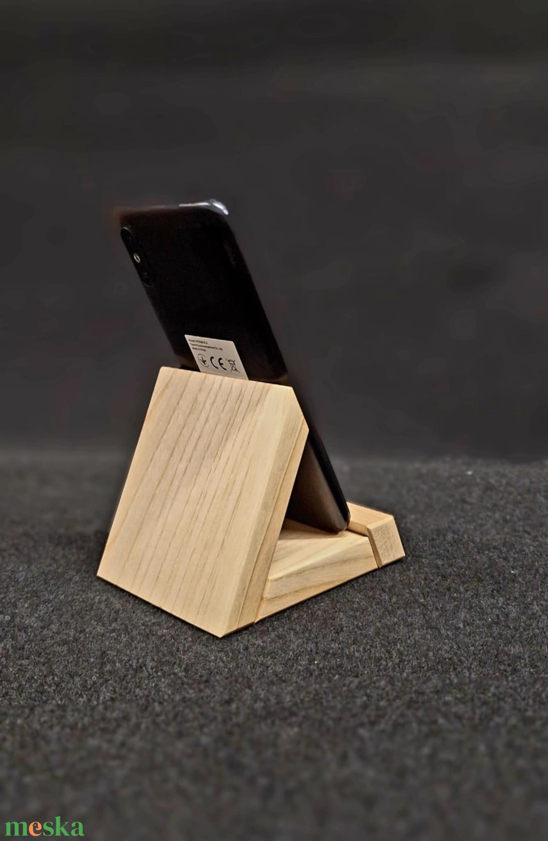 Kőris telefontartó kicsi - táska & tok - pénztárca & más tok - telefontok - Meska.hu