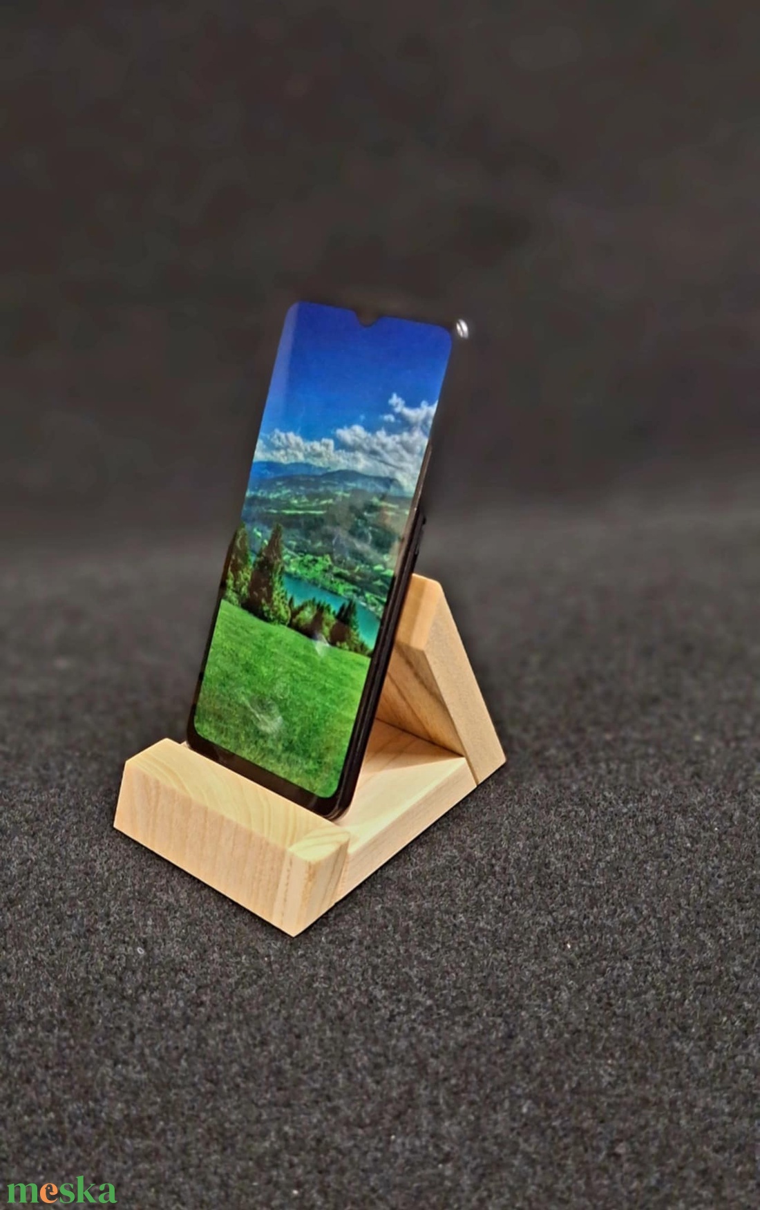 Kőris telefontartó kicsi - táska & tok - pénztárca & más tok - telefontok - Meska.hu