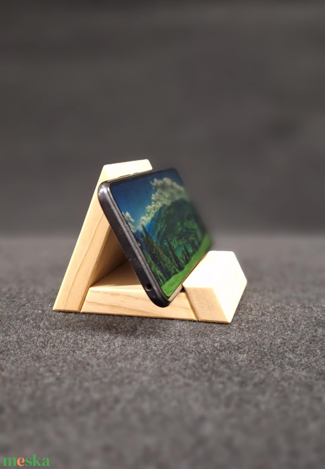 Kőris telefontartó kicsi - táska & tok - pénztárca & más tok - telefontok - Meska.hu