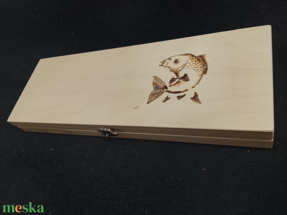 Horgász- előketartó - otthon & életmód - tárolás & rendszerezés - doboz - Meska.hu