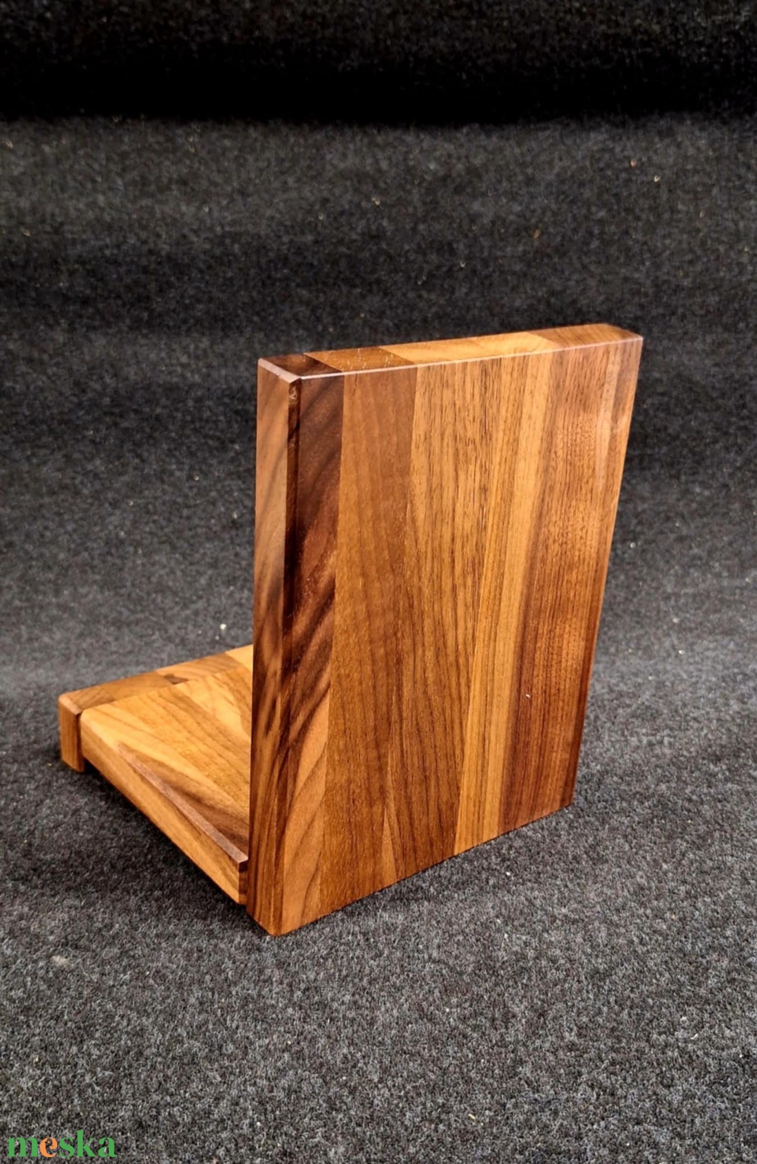 Diófa könyvtámasz  - otthon & életmód - dekoráció - asztal és polc dekoráció - könyvtámasz - Meska.hu