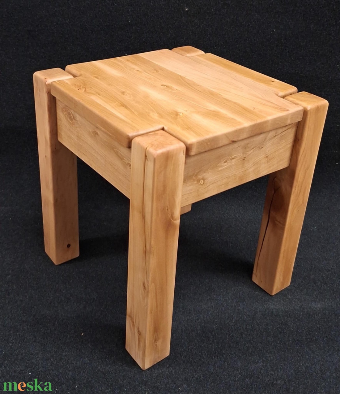 Körtefa kisszék  - baba - mama - babaszobabútor - gyerek szék, sámli - Meska.hu