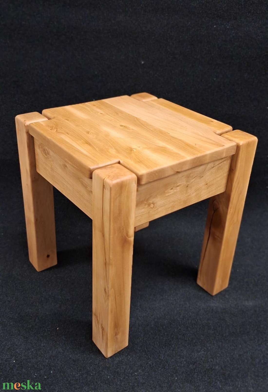 Körtefa kisszék  - baba - mama - babaszobabútor - gyerek szék, sámli - Meska.hu