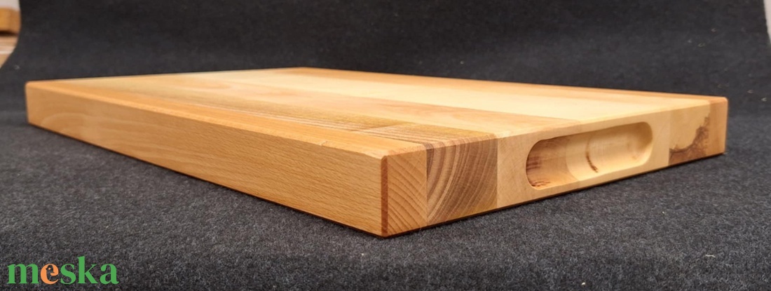 Juhar-bükk-dió vágódeszka (Nagy) - otthon & életmód - konyhafelszerelés, tálalás - sütés, főzés - vágódeszka - Meska.hu