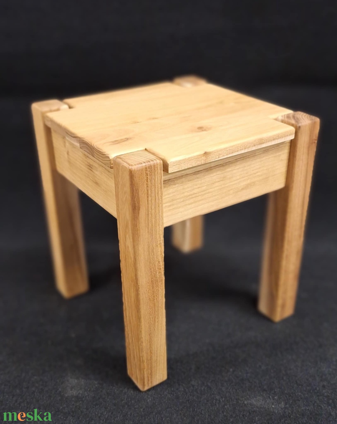 Akác kisszék  - baba - mama - babaszobabútor - gyerek szék, sámli - Meska.hu