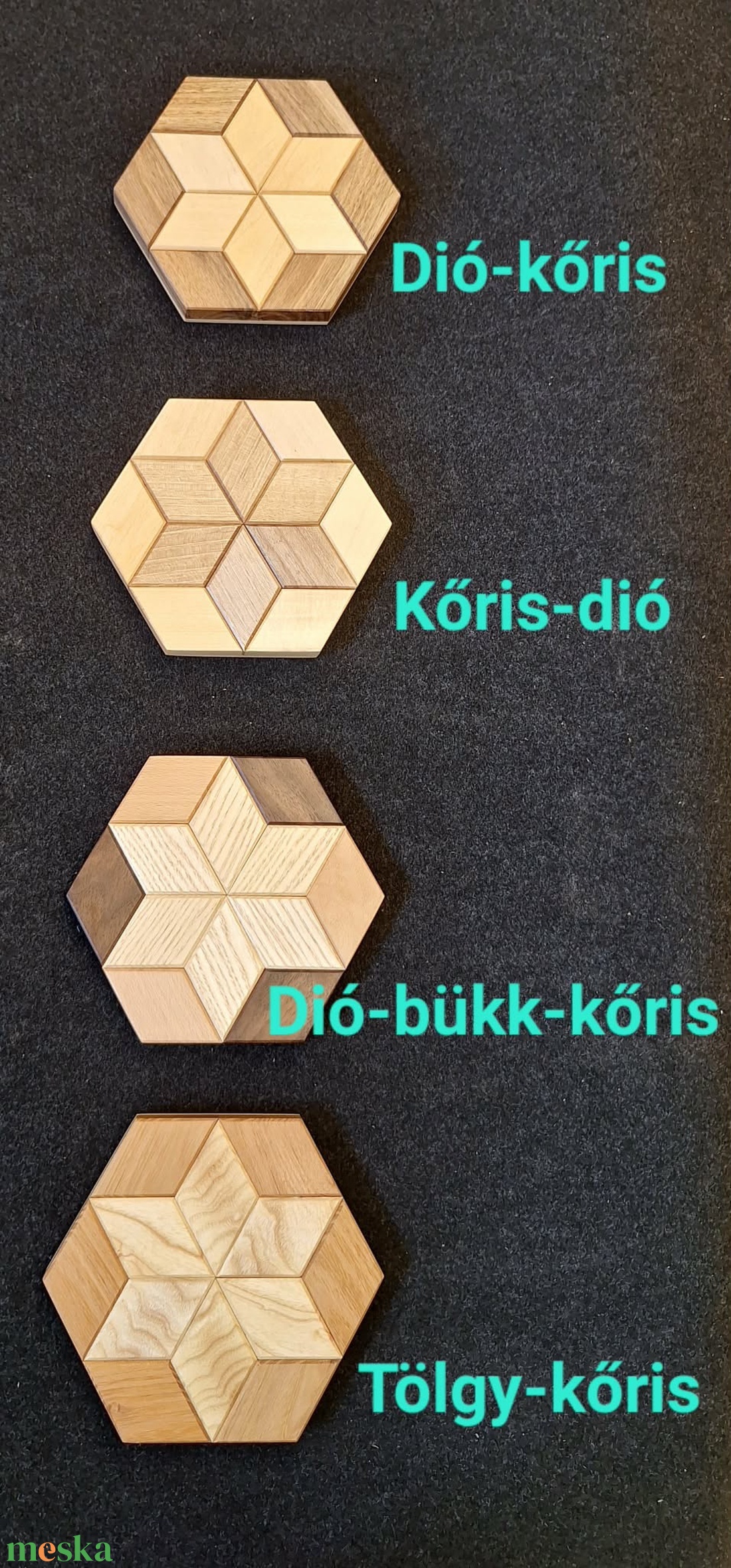 Rombusz edényalátét 1db - otthon & életmód - konyhafelszerelés, tálalás - sütés, főzés - edényalátét - Meska.hu