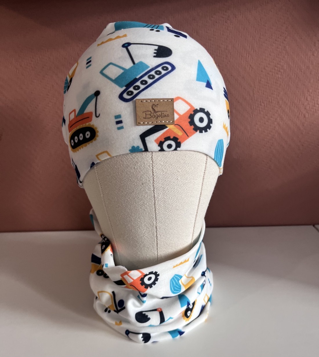 Beanie sapka - mintás -  - Meska.hu
