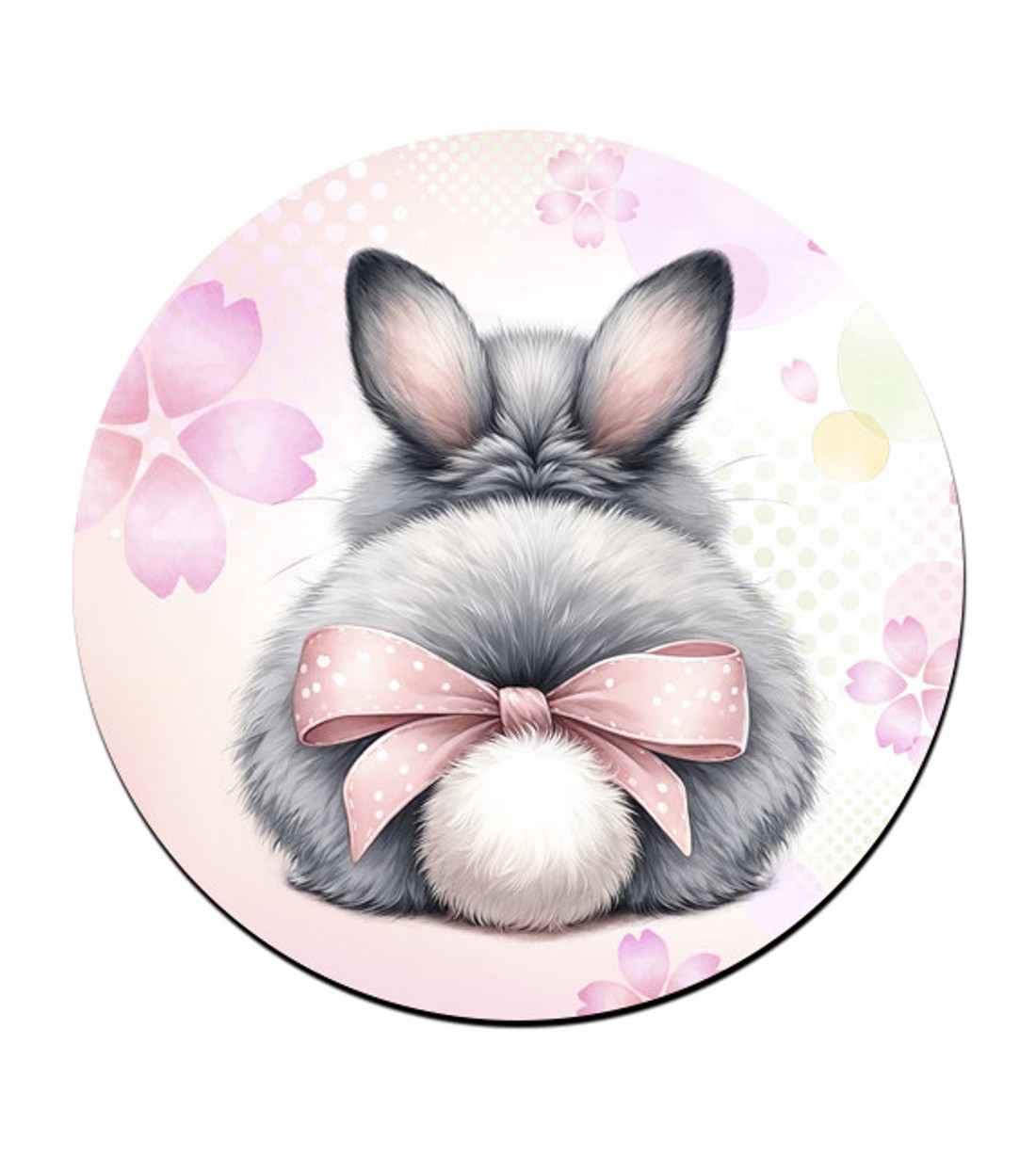 Cuki Nyuszi popsi bögre alátét -  - Meska.hu