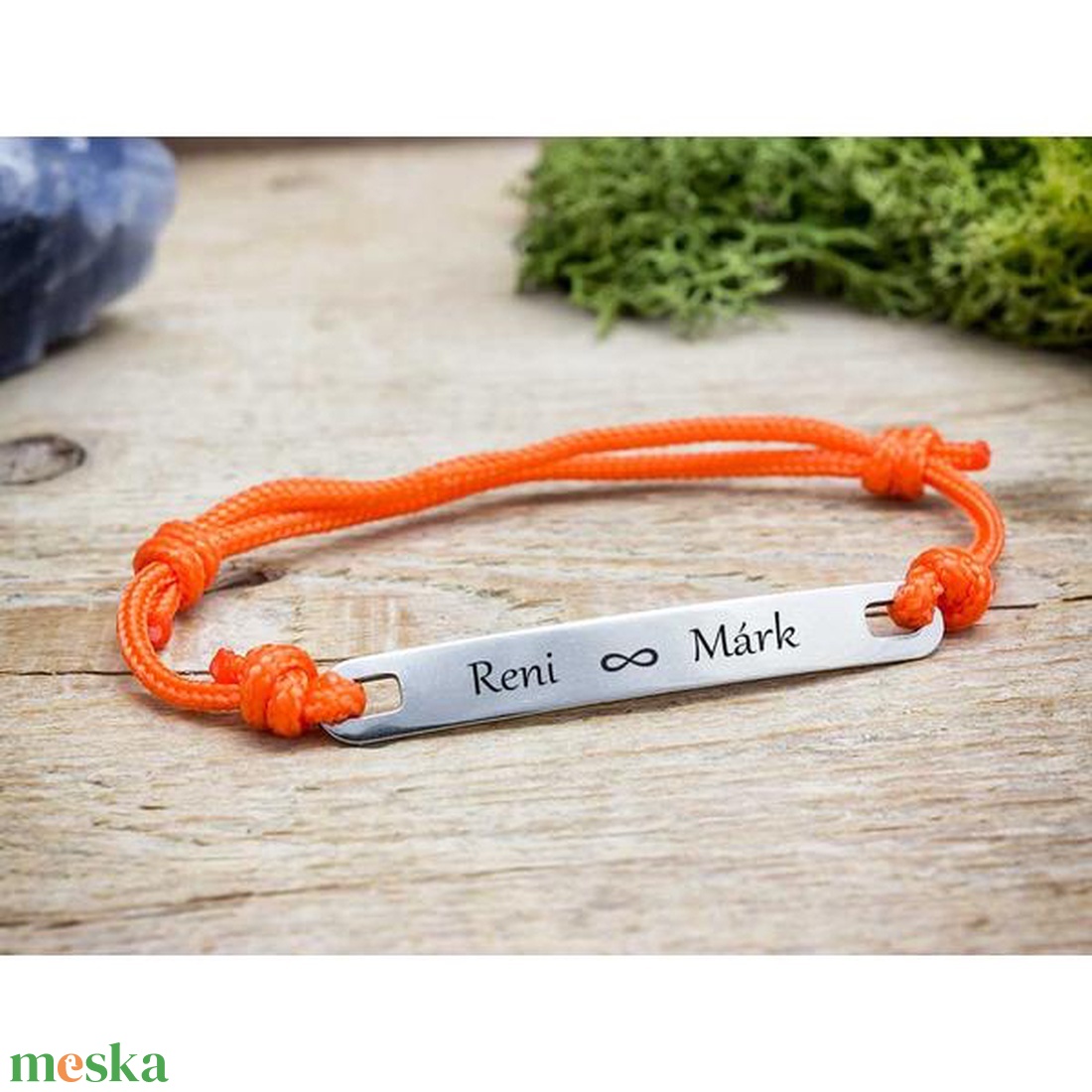 Mindig egyedi lapbetétes narancssárga microcord karkötő - ékszer - karkötő - névre szóló karkötő - Meska.hu Mindig egyedi lapbetétes narancssárga microcord karkötő - ékszer - karkötő - névre szóló karkötő - Meska.hu