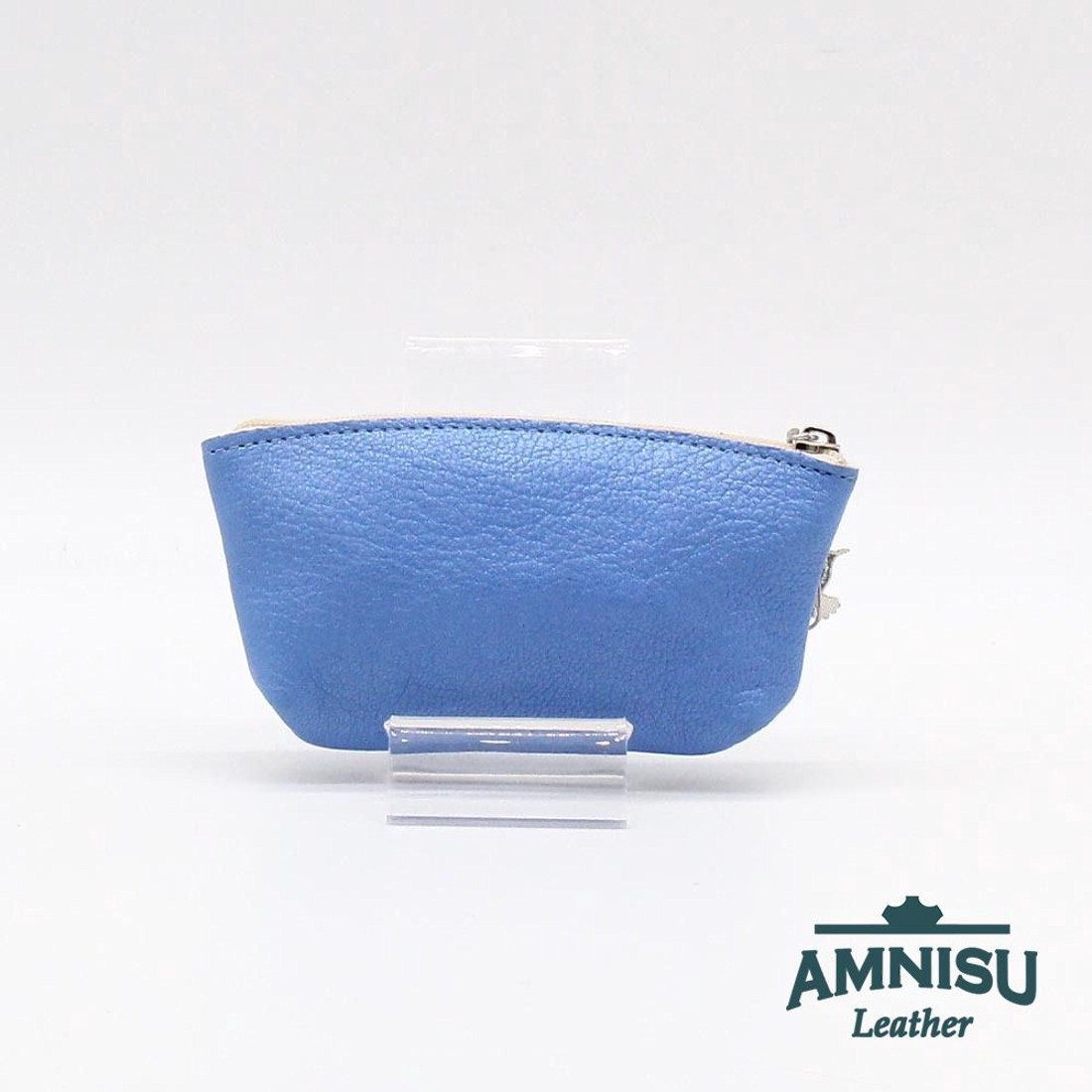 Világoskék kettő cipzáras kulcstartó B6011 - táska & tok - kulcstartó & táskadísz - kulcstartó - Meska.hu