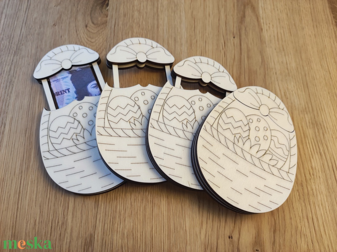 Húsvéti Fa Pénzátadó � Egyedi névvel kérhető locsolóajándék (Csibe/Kosár) - ünnepi díszek, dekorációk - húsvéti díszek és dekorációk - húsvéti pénzátadó - Meska.hu