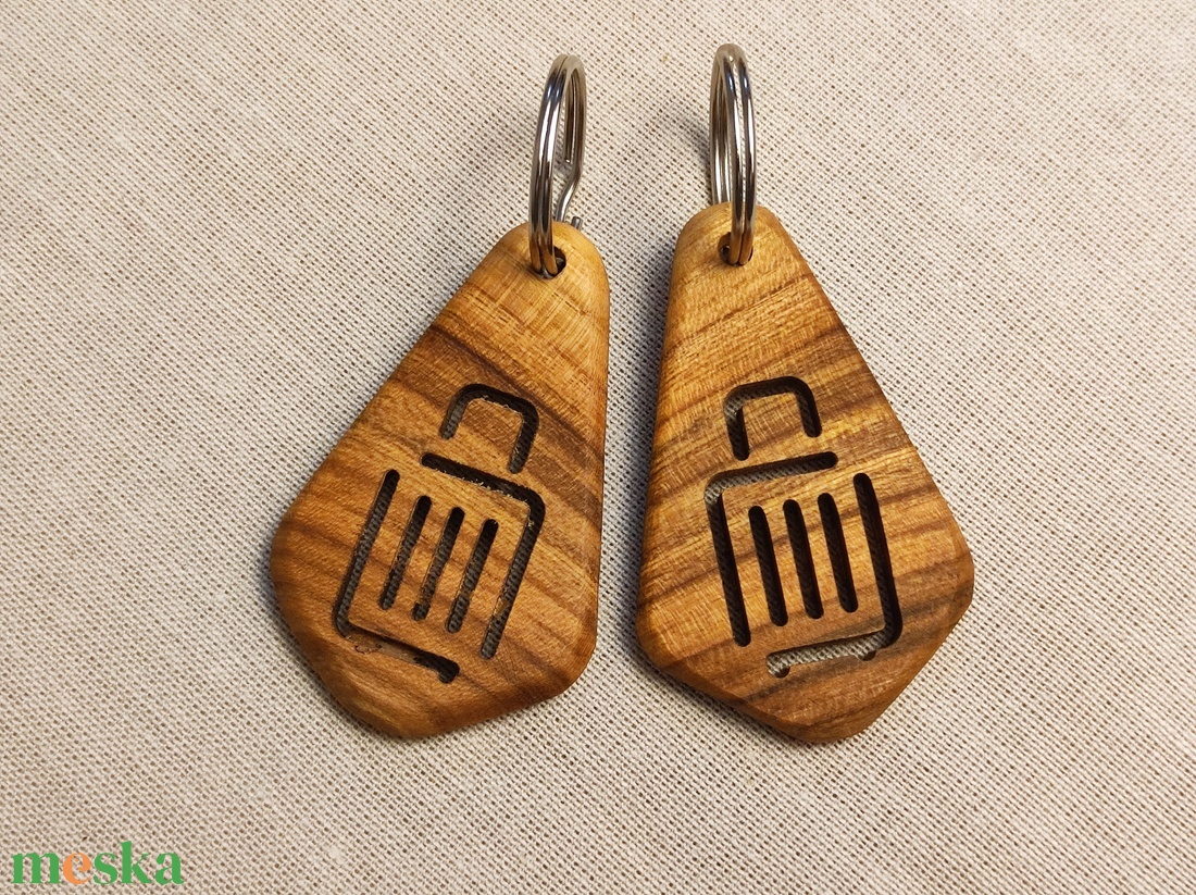 Bőrönd Nemesfa Kulcstartó � Prémium Gyümölcsfa Ajándék Világjáróknak - táska & tok - kulcstartó & táskadísz - kulcstartó - Meska.hu