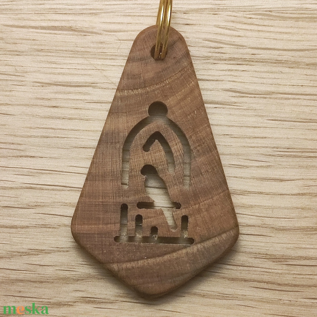 Papagáj Kalitkában Fa Kulcstartó � Prémium Gyümölcsfa Ajándék Madárbarátoknak - táska & tok - kulcstartó & táskadísz - kulcstartó - Meska.hu