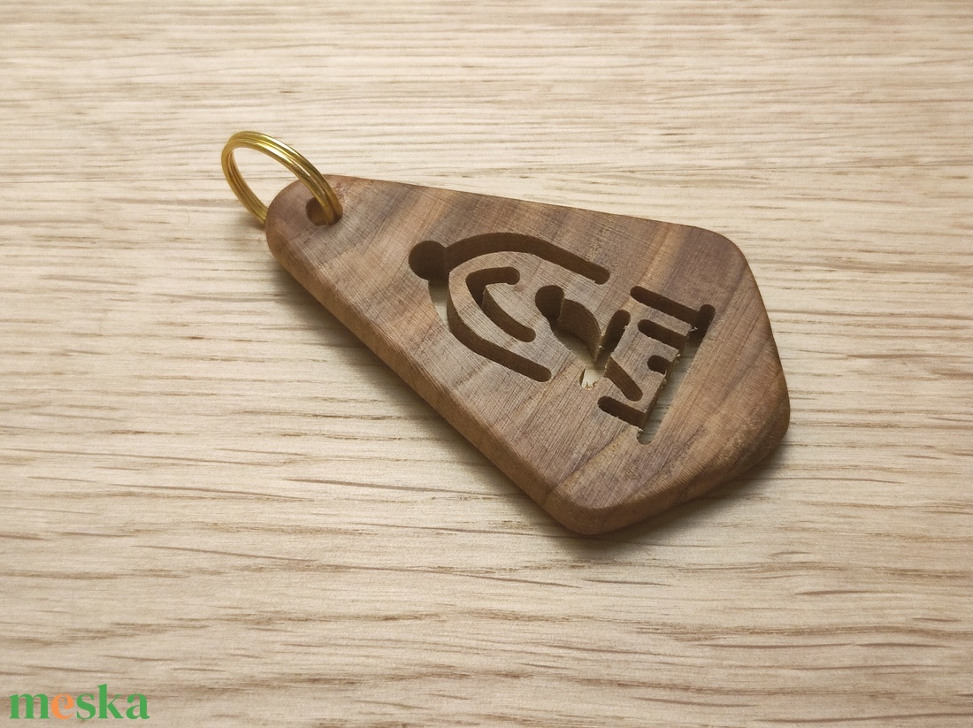 Papagáj Kalitkában Fa Kulcstartó � Prémium Gyümölcsfa Ajándék Madárbarátoknak - táska & tok - kulcstartó & táskadísz - kulcstartó - Meska.hu