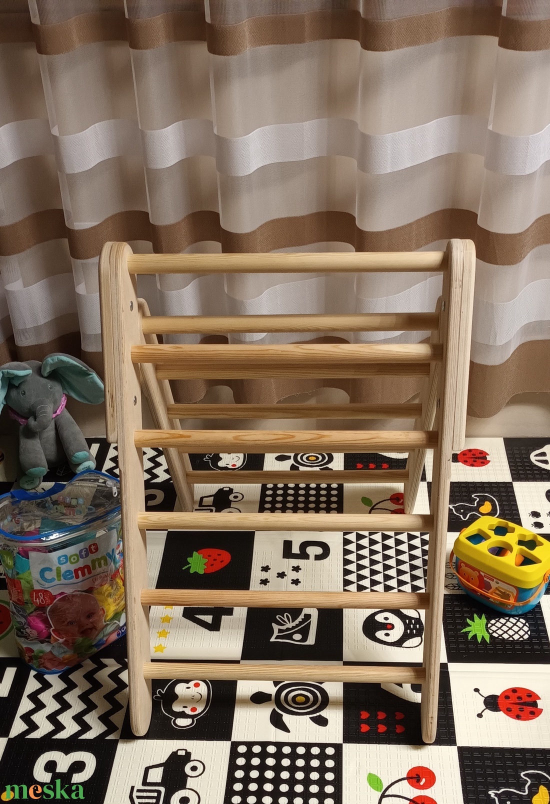 Pikler féle mászóka - játék & sport - készségfejlesztő és logikai játék - montessori szivárvány, waldorf játékok - Meska.hu Pikler féle mászóka - játék & sport - készségfejlesztő és logikai játék - montessori szivárvány, waldorf játékok - Meska.hu