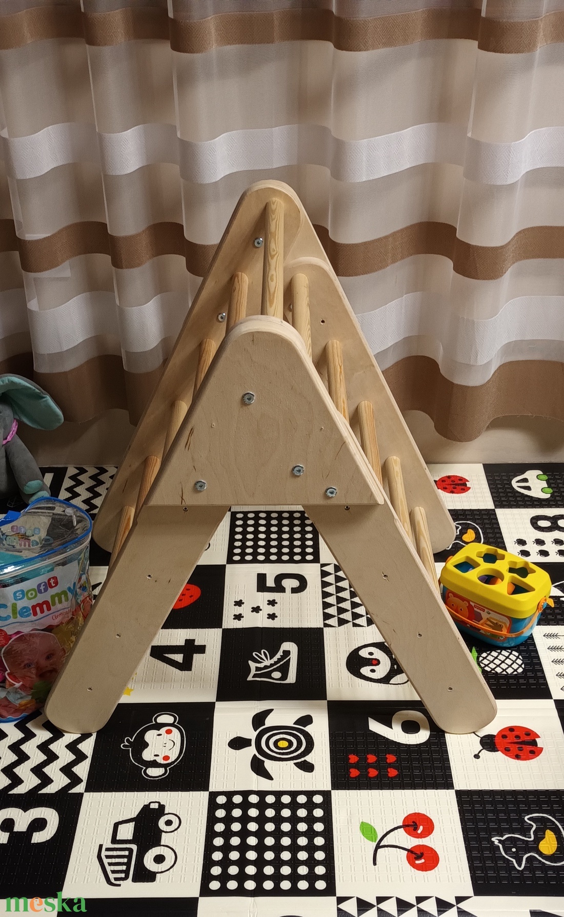 Pikler féle mászóka - játék & sport - készségfejlesztő és logikai játék - montessori szivárvány, waldorf játékok - Meska.hu Pikler féle mászóka - játék & sport - készségfejlesztő és logikai játék - montessori szivárvány, waldorf játékok - Meska.hu