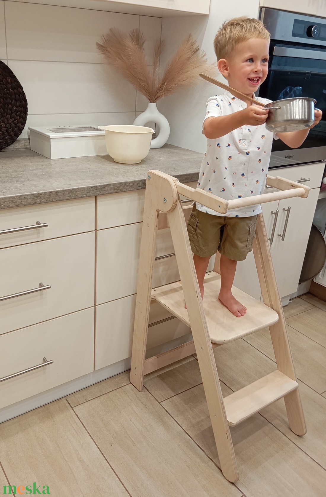Montessori Tanulótorony - otthon & életmód - bútor - konyhai fellépő - Meska.hu