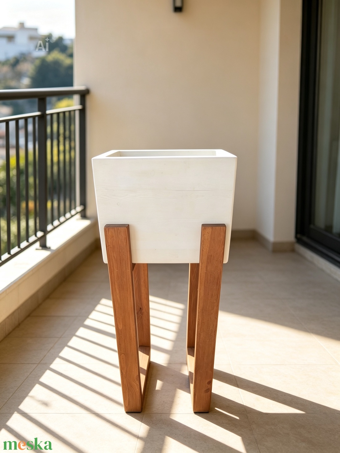 Fa Virágláda - otthon & életmód - virágdekoráció - virágtartó - váza - Meska.hu