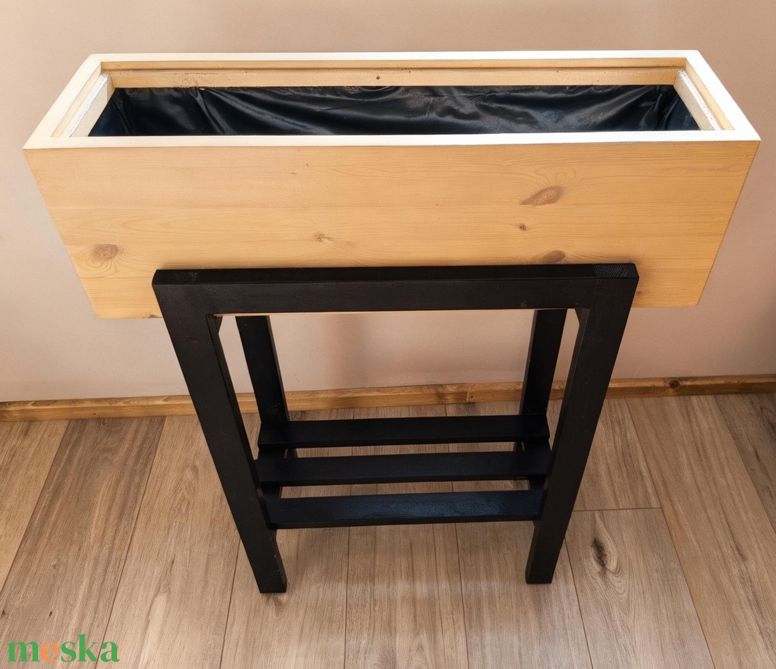 Fa virágláda - otthon & életmód - virágdekoráció - virágtartó - váza - Meska.hu