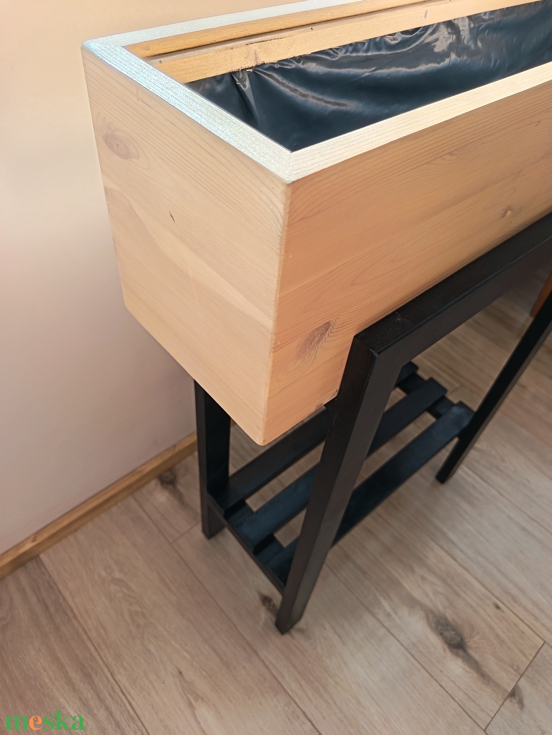 Fa virágláda - otthon & életmód - virágdekoráció - virágtartó - váza - Meska.hu