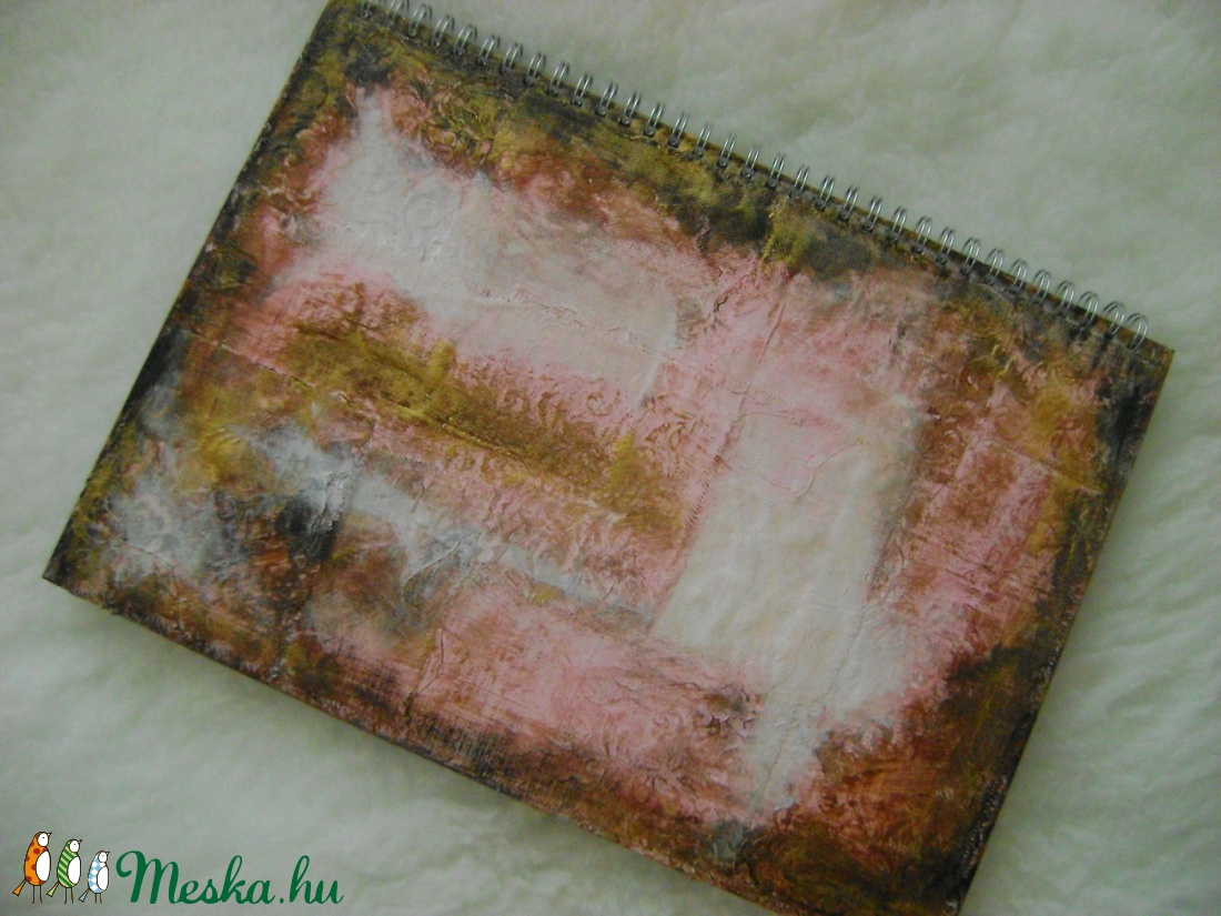 Napló egyedi díszekkel -  - Meska.hu