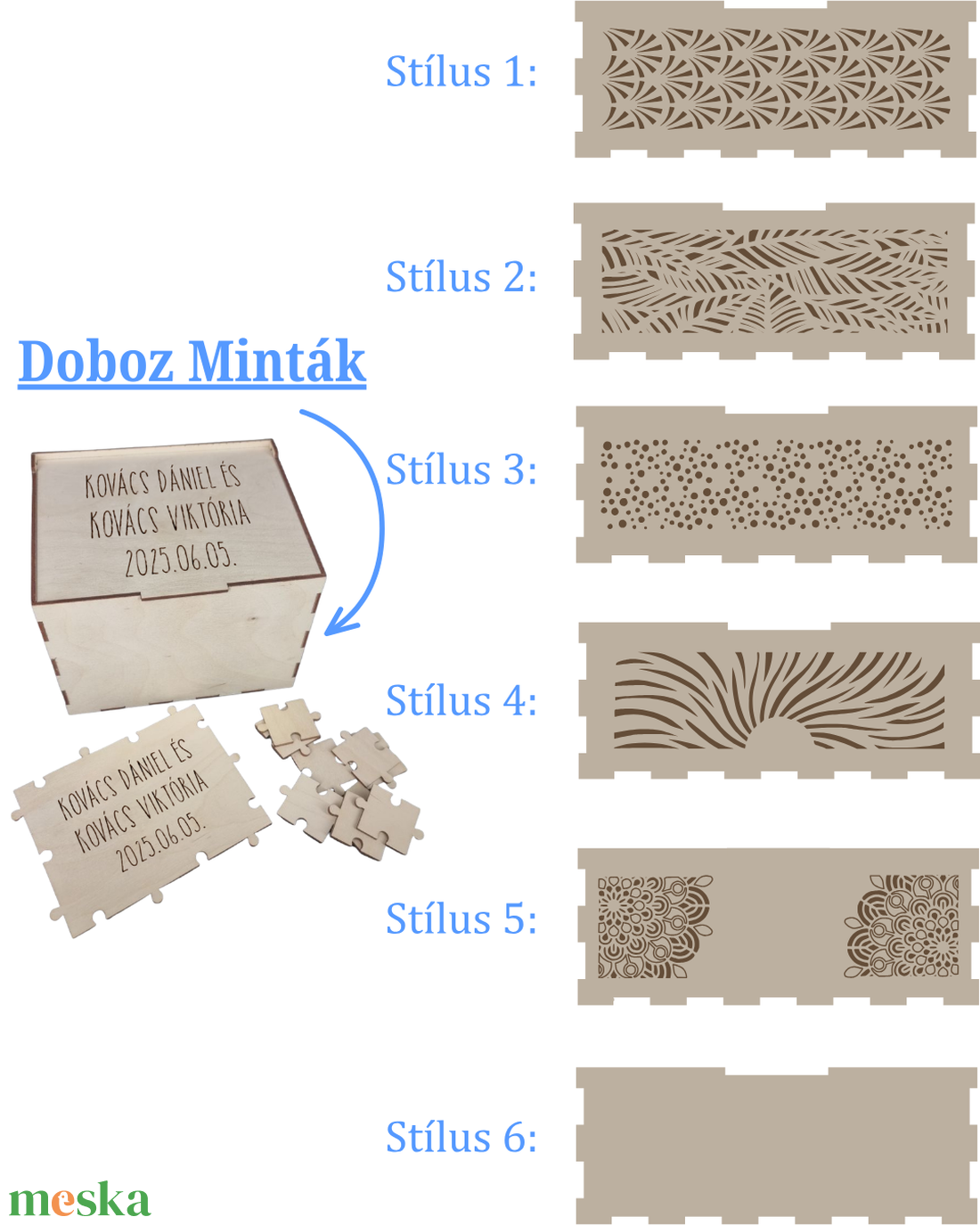 Személyre szabott, egyedi esküvői vendégkönyv kirakó sok méretben - esküvő - emlék & ajándék - vendégkönyv - Meska.hu