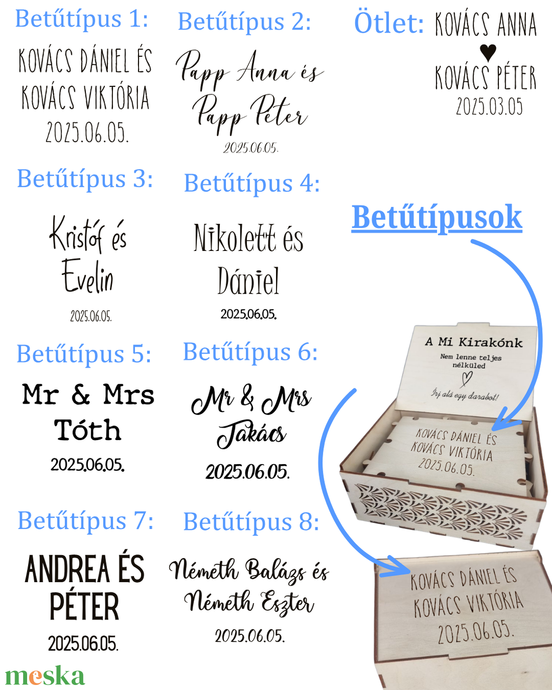 Személyre szabott, egyedi esküvői vendégkönyv kirakó sok méretben - esküvő - emlék & ajándék - vendégkönyv - Meska.hu