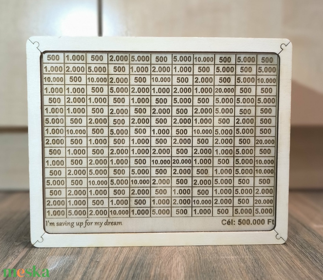 Pénzgyűjtő Doboz - otthon & életmód - dekoráció - asztal és polc dekoráció - persely - Meska.hu