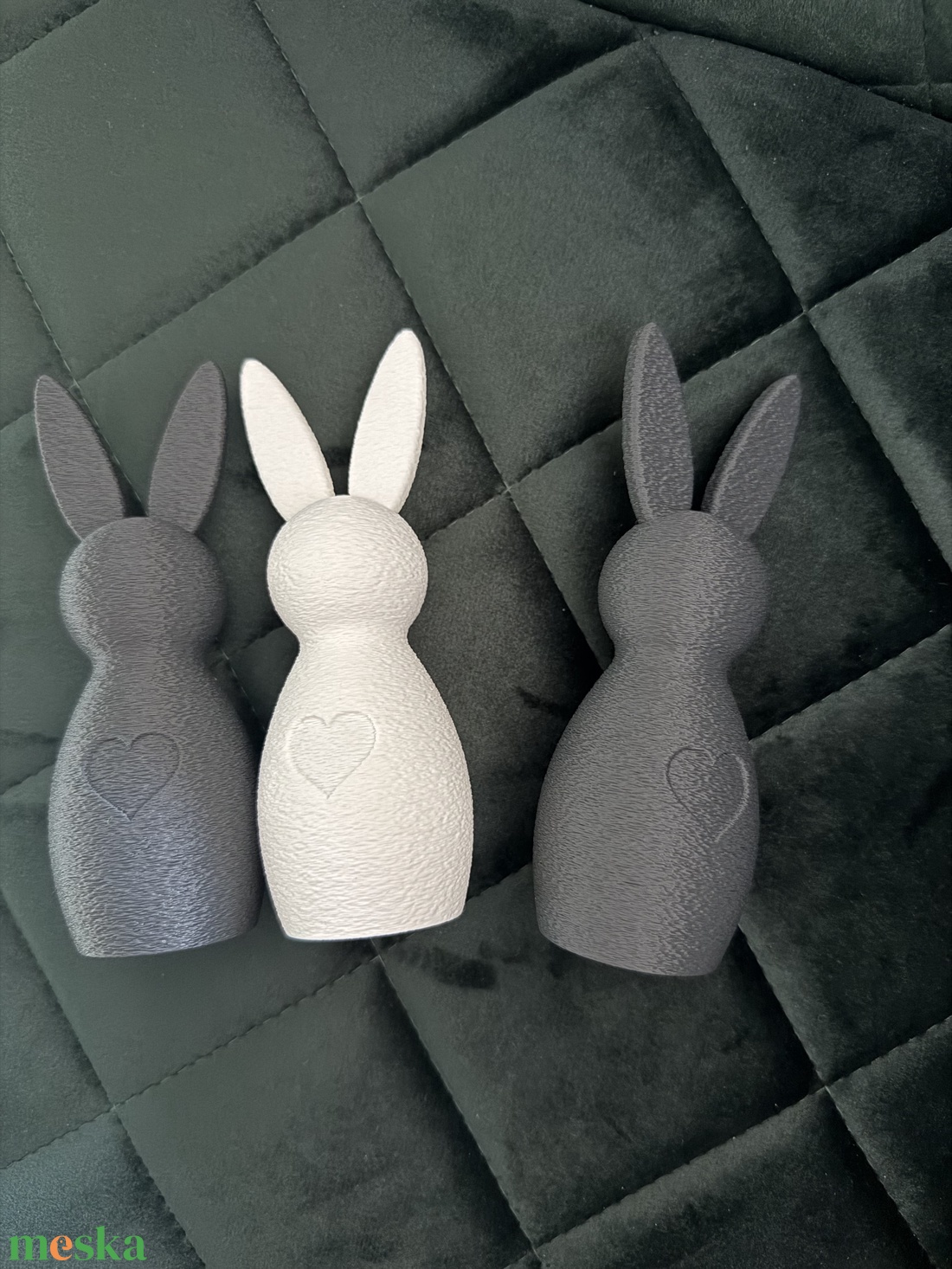 Húsvéti nyuszi dekor - ünnepi díszek, dekorációk - húsvéti díszek és dekorációk - húsvéti ablakdíszek - Meska.hu