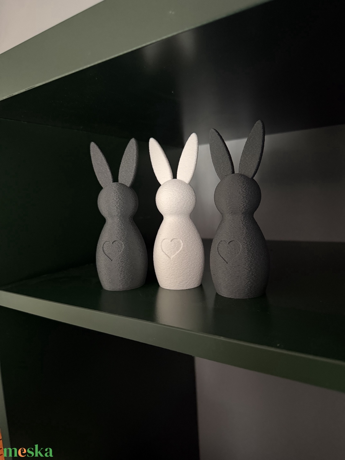 Húsvéti nyuszi dekor - ünnepi díszek, dekorációk - húsvéti díszek és dekorációk - húsvéti ablakdíszek - Meska.hu