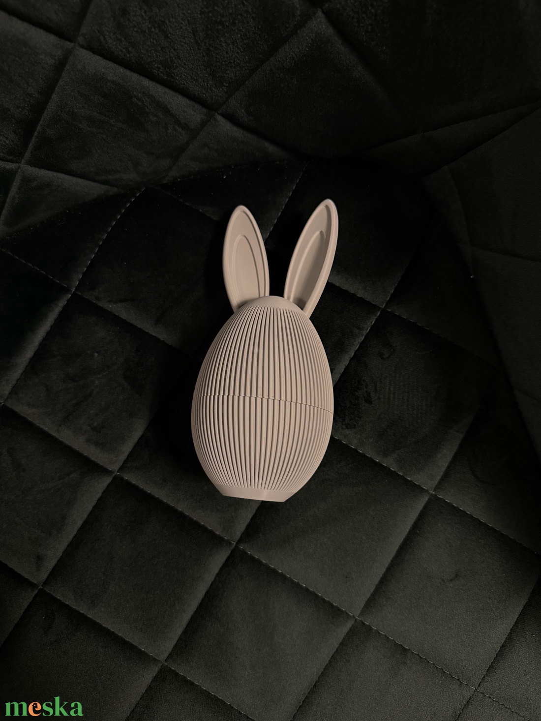 Nyuszi Kinder tojás tartó � 3D nyomtatott meglepetés tojás állvány - ünnepi díszek, dekorációk - húsvéti díszek és dekorációk - húsvéti ablakdíszek - Meska.hu