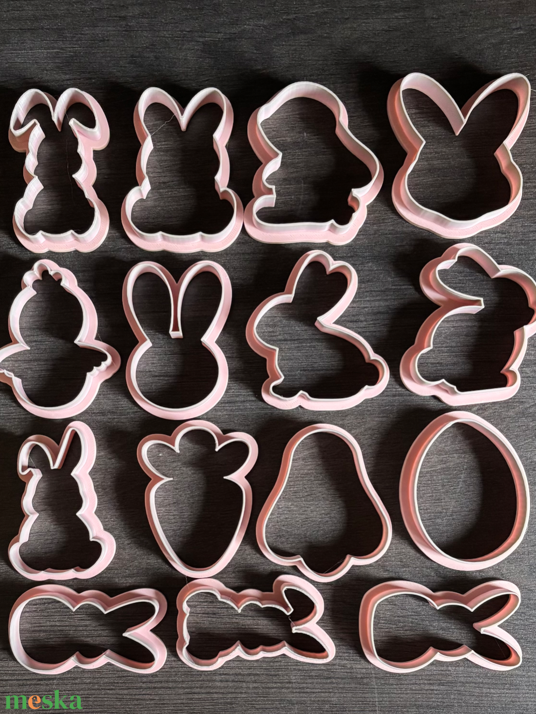 Húsvéti sütikiszúró szett - ünnepi díszek, dekorációk - húsvéti díszek és dekorációk - húsvéti sütikiszúró - Meska.hu