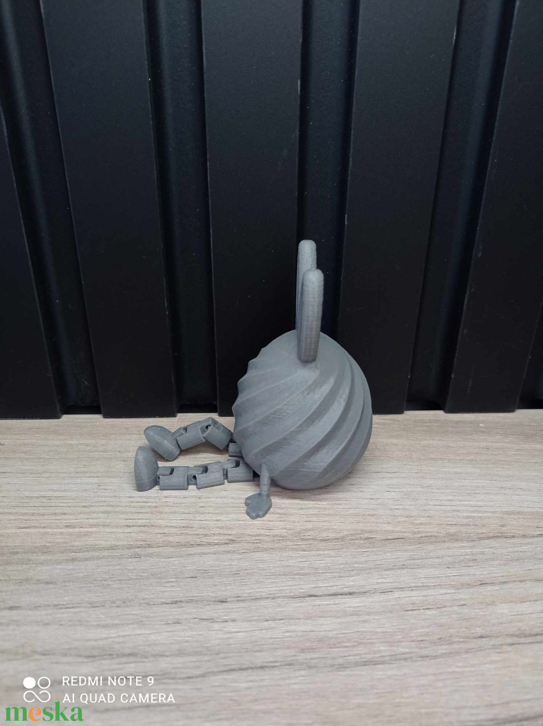 Spirál flexi  nyuszi � 3D nyomtatott Húsvéti asztaldísz - ünnepi díszek, dekorációk - húsvéti díszek és dekorációk - húsvéti asztaldíszek - Meska.hu