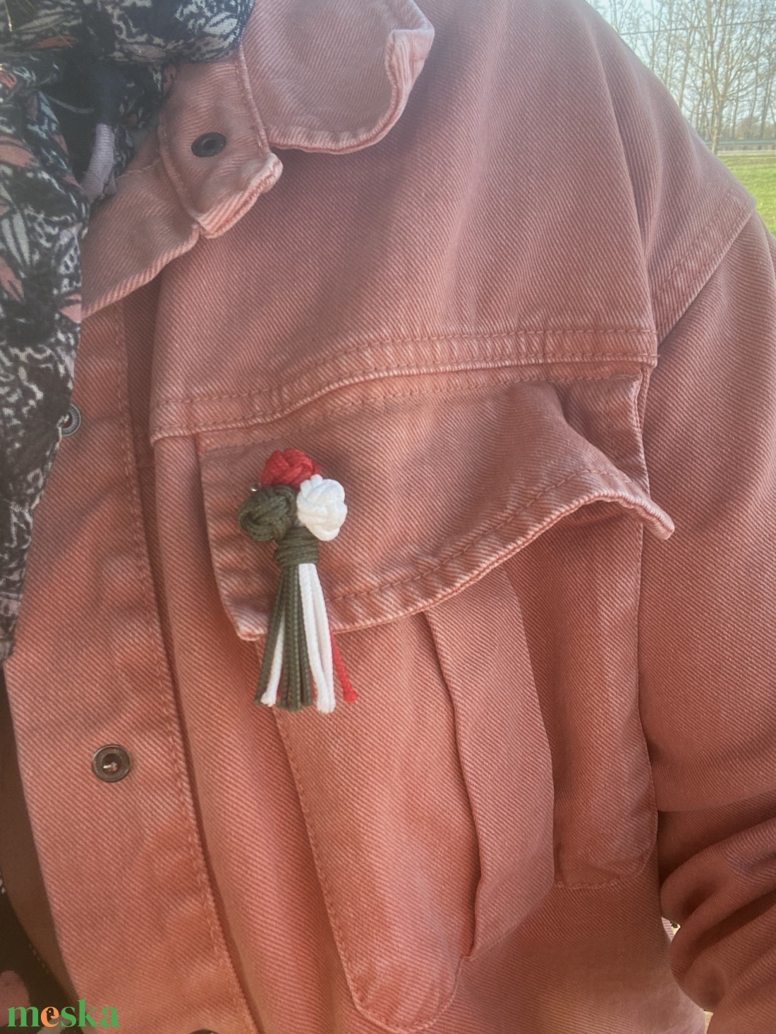 Kokárda kitűző Magyar - ékszer - kitűző és bross - Meska.hu