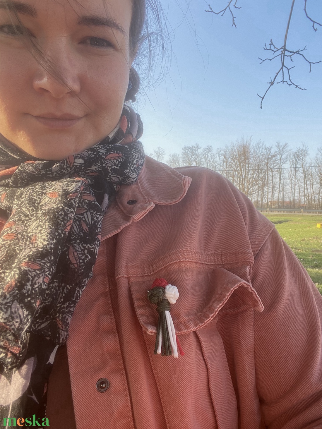 Kokárda kitűző Magyar - ékszer - kitűző és bross - Meska.hu