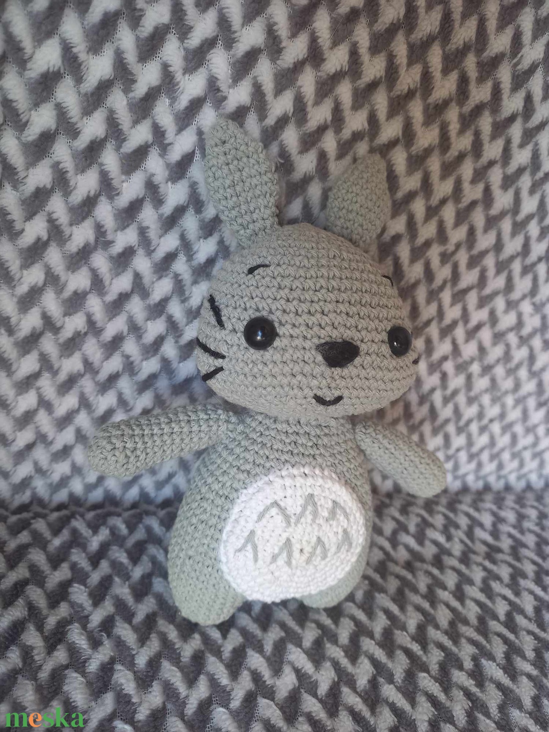 Horgolt Totoro nyuszicica - játék & sport - plüssállat & játékfigura - más figura - Meska.hu Horgolt Totoro nyuszicica - játék & sport - plüssállat & játékfigura - más figura - Meska.hu