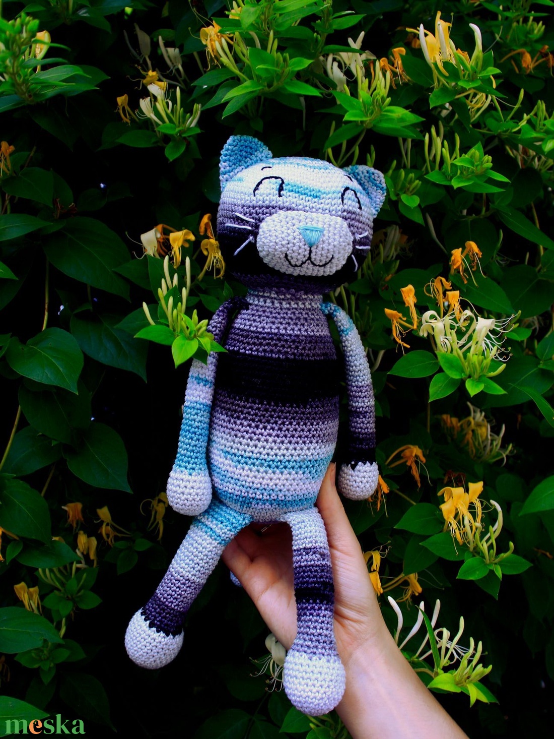 Horgolt cica - játék & sport - plüssállat & játékfigura - cica - Meska.hu Horgolt cica - játék & sport - plüssállat & játékfigura - cica - Meska.hu